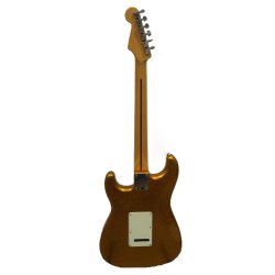 (BRUGT) Fender Mexican Stratocaster Orange Sparkle HSS  2010